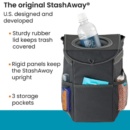 Luxora Car Trash Can - Leakproof and Waterproof Organizer