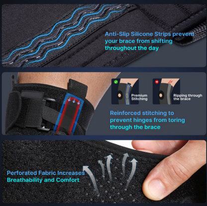 Luxora Adjustable Hinged Knee Brace For Meniscus Tear