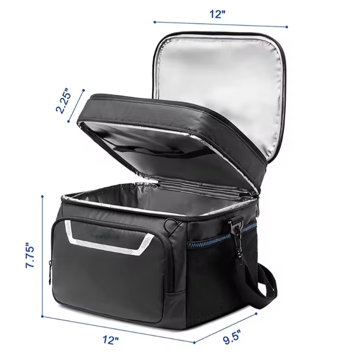 Royaleva Cooler Bag Insulated Beach Cooler Lunch Bag 24 Can