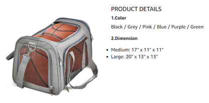 RoyaleGlow Dog Bag Carrier For Small Medium Cats Dogs Puppies Up To 15 Lbs