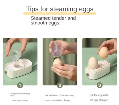 Luxora Automatic Power Off Egg Cooker for Perfect Eggs