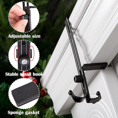 Luxora Heavy Duty 2-In-1 Garland And Stocking Hangers