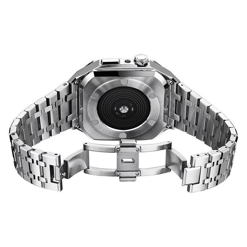 Luxora AP9006 316L Stainless Steel Band Case Retrofit Kit For Apple Watch