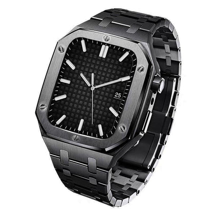 Luxora AP9006 316L Stainless Steel Band Case Retrofit Kit For Apple Watch