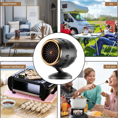 Royaleva Compact Portable Range Hood Cooker Exhaust Fan