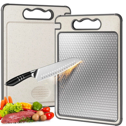 Royaleva Scratch Resistant Stainless Steel Cutting Board