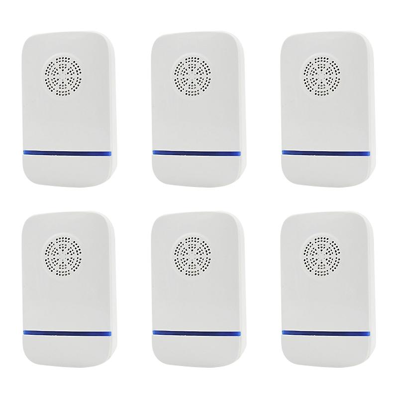 Royaleva Wide Range Ultrasonic Mice Pest Rodent Repellent Deterrent 6 PCS