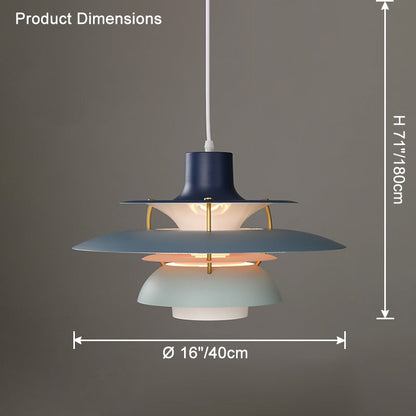 RoyaleGlow Multi-Tier Scandinavian Pendant Light for Dining Table & Kitchen Island