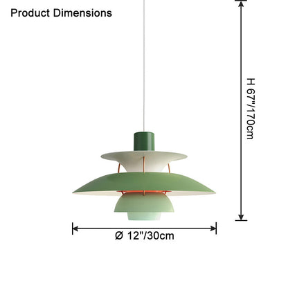 RoyaleGlow Multi-Tier Scandinavian Pendant Light for Dining Table & Kitchen Island