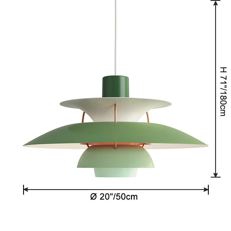 RoyaleGlow Multi-Tier Scandinavian Pendant Light for Dining Table & Kitchen Island