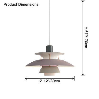 RoyaleGlow Multi-Tier Scandinavian Pendant Light for Dining Table & Kitchen Island