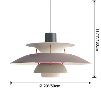 RoyaleGlow Multi-Tier Scandinavian Pendant Light for Dining Table & Kitchen Island