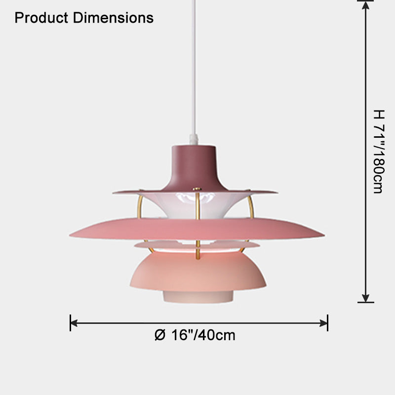 RoyaleGlow Multi-Tier Scandinavian Pendant Light for Dining Table & Kitchen Island