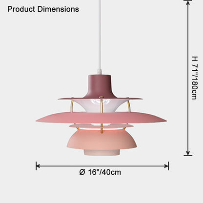 RoyaleGlow Multi-Tier Scandinavian Pendant Light for Dining Table & Kitchen Island