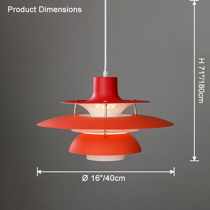 RoyaleGlow Multi-Tier Scandinavian Pendant Light for Dining Table & Kitchen Island