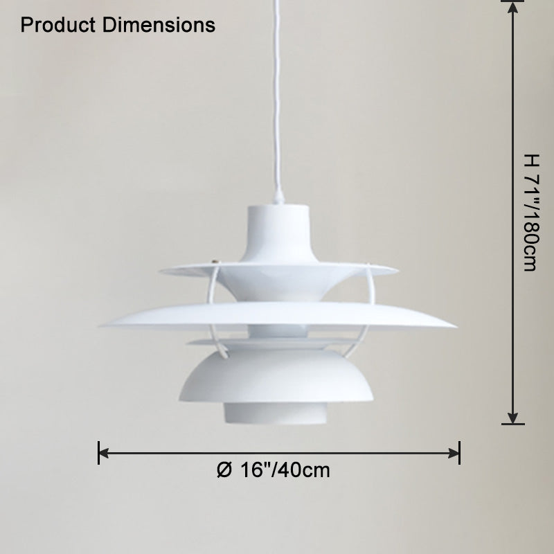 RoyaleGlow Multi-Tier Scandinavian Pendant Light for Dining Table & Kitchen Island