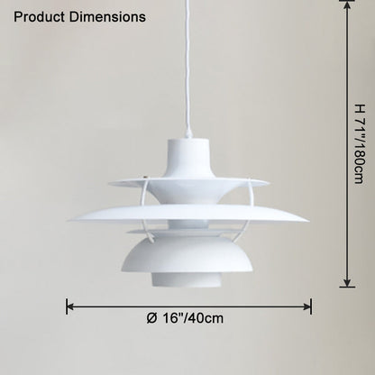 RoyaleGlow Multi-Tier Scandinavian Pendant Light for Dining Table & Kitchen Island