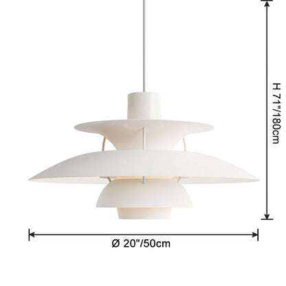 RoyaleGlow Multi-Tier Scandinavian Pendant Light for Dining Table & Kitchen Island