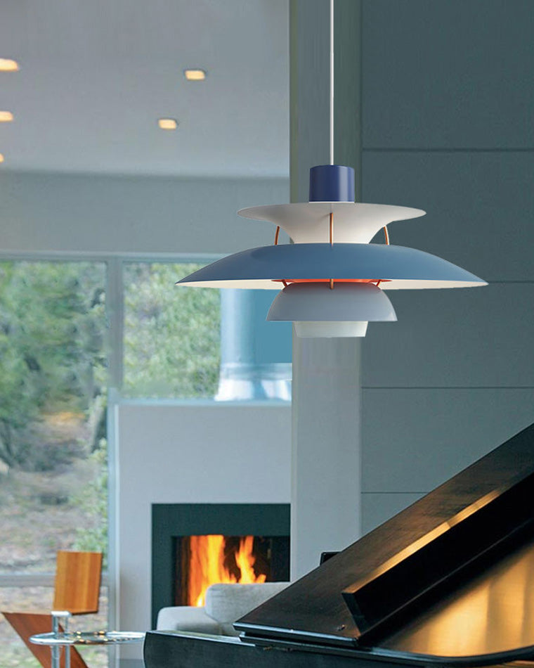 RoyaleGlow Multi-Tier Scandinavian Pendant Light for Dining Table & Kitchen Island