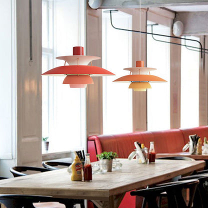 RoyaleGlow Multi-Tier Scandinavian Pendant Light for Dining Table & Kitchen Island