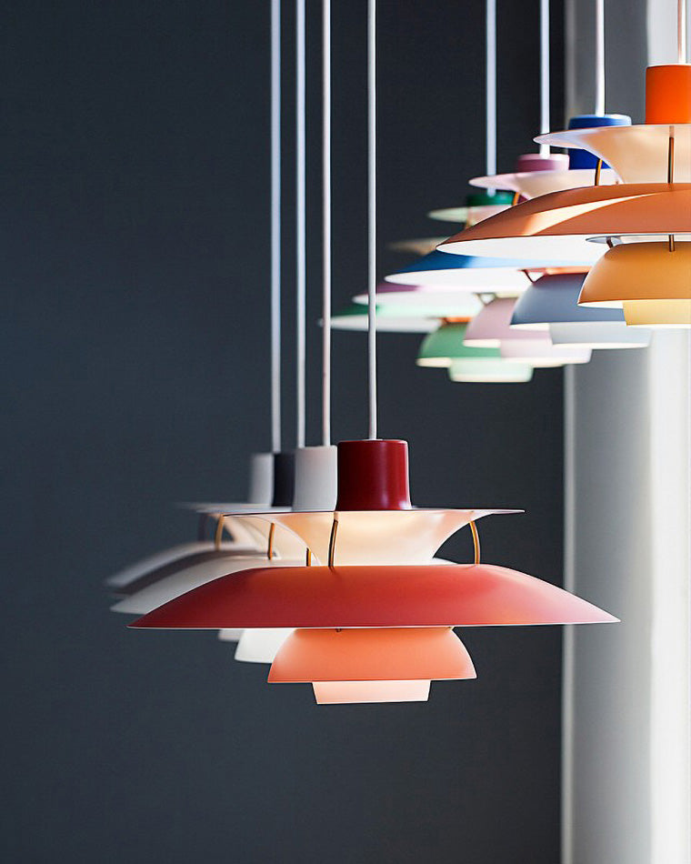 RoyaleGlow Multi-Tier Scandinavian Pendant Light for Dining Table & Kitchen Island