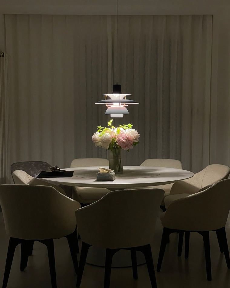 RoyaleGlow Multi-Tier Scandinavian Pendant Light for Dining Table & Kitchen Island