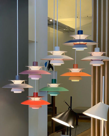 RoyaleGlow Multi-Tier Scandinavian Pendant Light for Dining Table & Kitchen Island