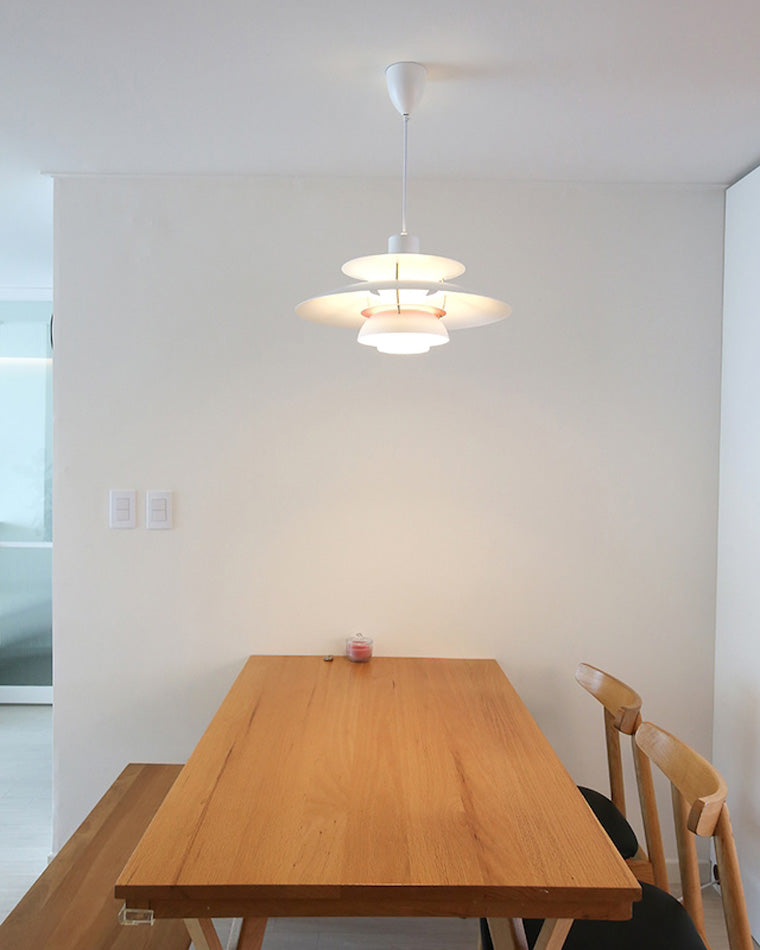 RoyaleGlow Multi-Tier Scandinavian Pendant Light for Dining Table & Kitchen Island