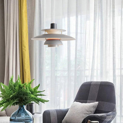 RoyaleGlow Multi-Tier Scandinavian Pendant Light for Dining Table & Kitchen Island