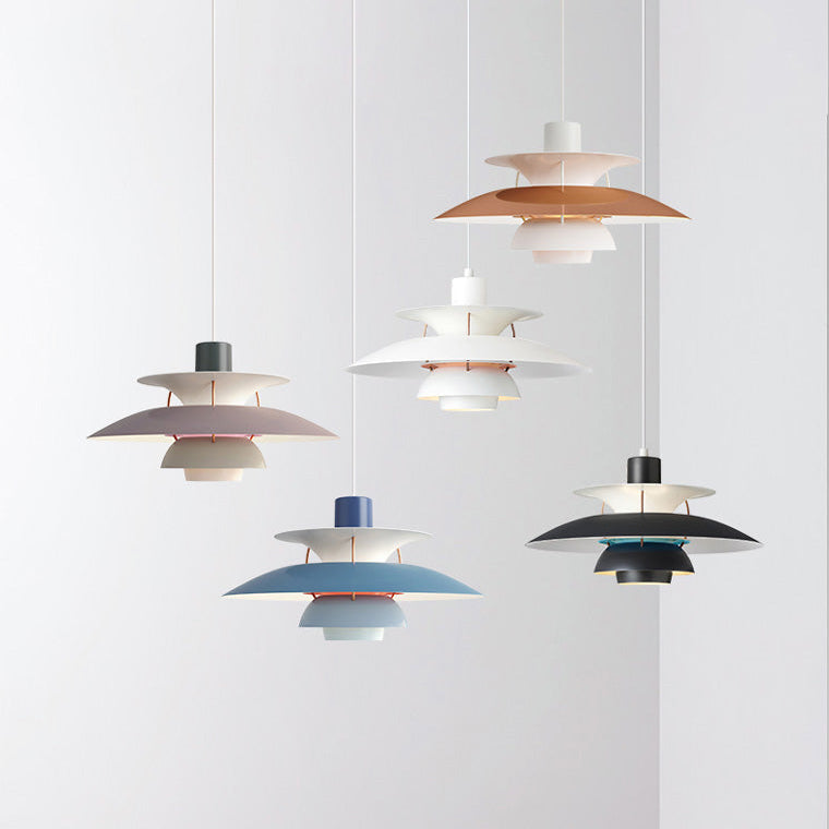 RoyaleGlow Multi-Tier Scandinavian Pendant Light for Dining Table & Kitchen Island
