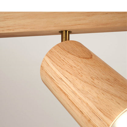 Royelux Oak Wood LED Ceiling Spotlight – Adjustable Modern Sustainable Lamp