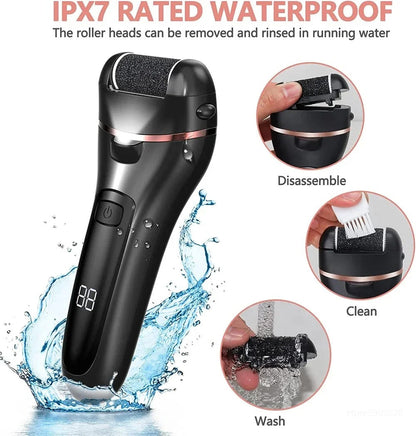 Luxora Electric Callus Remover 16-in-1 Professional Kit