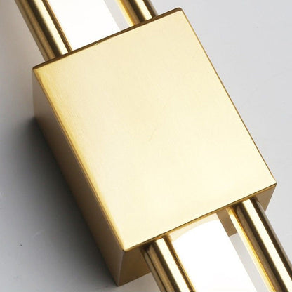 RoyaleGlow Modern LED Wall Sconce Light Fixture-Gold Nordic Indoor Lamp for Bedroom