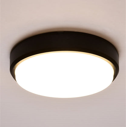 Lumora Sleek Outdoor LED Flush Mount, Radar Motion Sensor IP65 Light