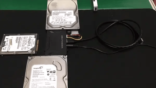 Luxora USB 3.0 to IDE/SATA Hard Drive Adapter for Easy File Recovery