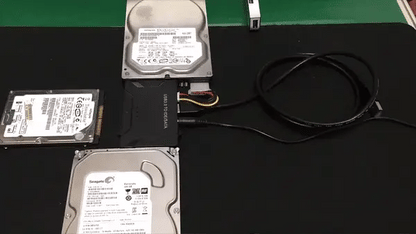 Luxora USB 3.0 to IDE/SATA Hard Drive Adapter for Easy File Recovery