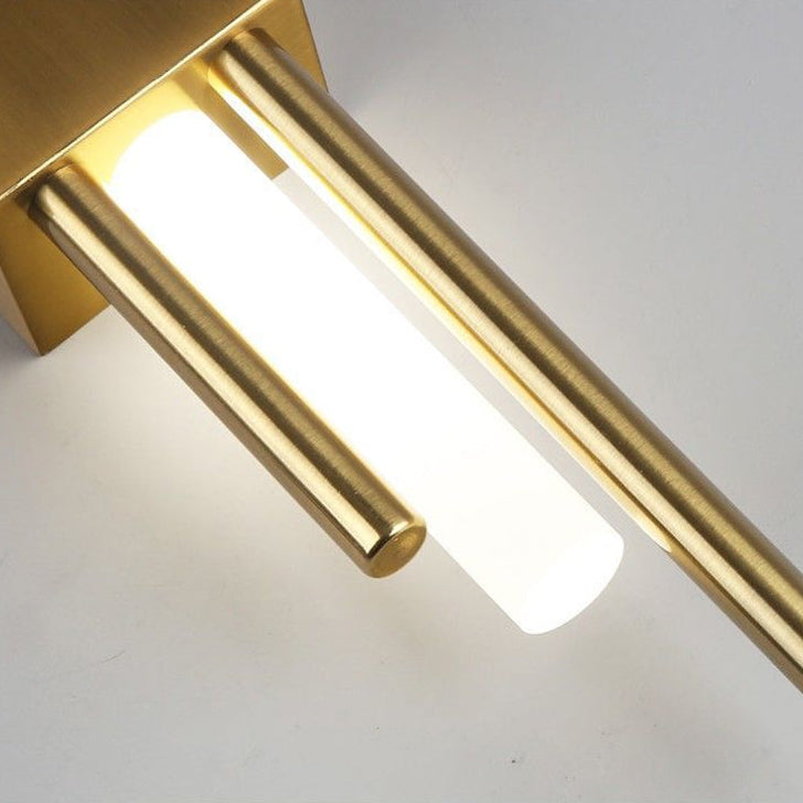 RoyaleGlow Modern LED Wall Sconce Light Fixture-Gold Nordic Indoor Lamp for Bedroom