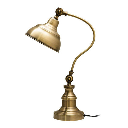 Brass Desk Lamp - Touch of Vintage Elegance with a Brass Desk Lamp - Default Title