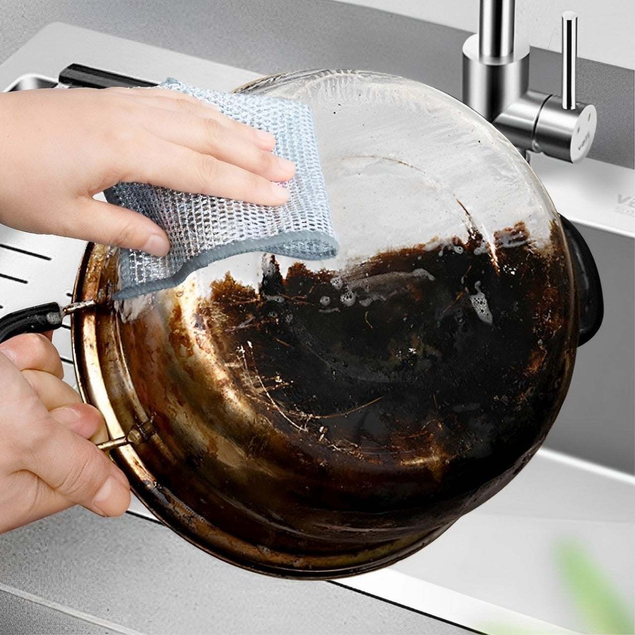 RoyaleGlow 20 Pcs Cleaning Cloths for Scratch-Free Shine