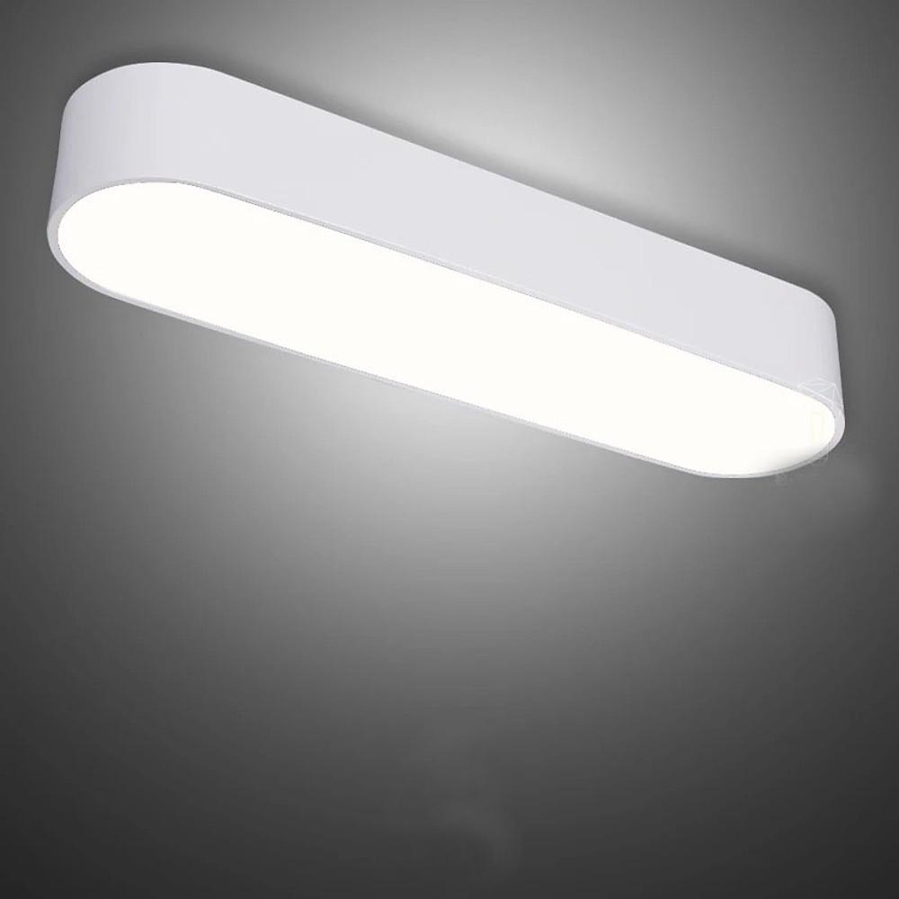 26'' Compact Modern Acrylic Flush Mount Ceiling Light with Integrated Light Bulb 0