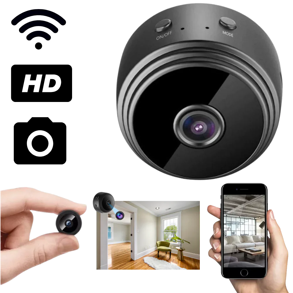 Luxora Mini Wireless Surveillance Camera with Night Vision
