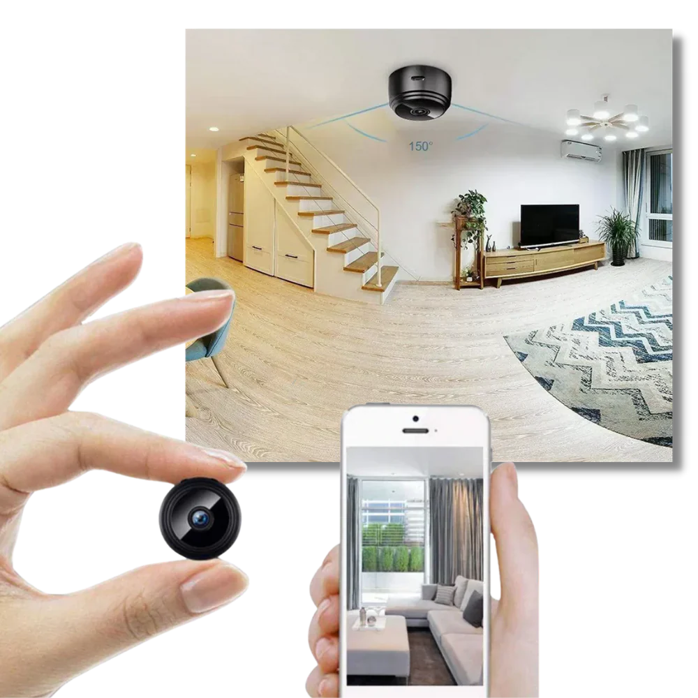 Luxora Mini Wireless Surveillance Camera with Night Vision