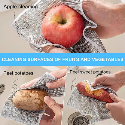 RoyaleGlow 20 Pcs Cleaning Cloths for Scratch-Free Shine