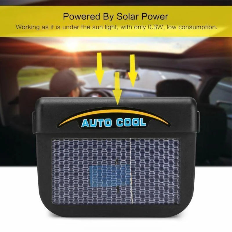 Royaleva Vehicle Solar Powered Car Vent Window Fan
