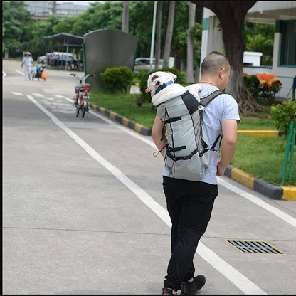 Luxora Dog Backpack Sack Carrier for Hiking and Travel