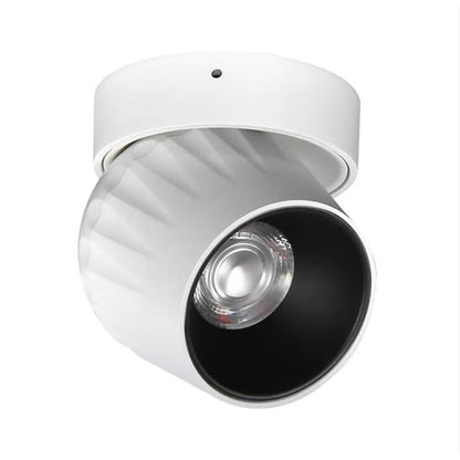 Lumora Sleek Black Dimmable LED Ceiling Spotlight