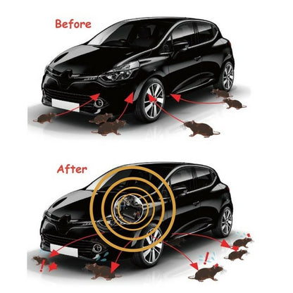 Royaleva Ultrasonic Car Squirrel Repeller - Get Rid Of Squirrels in 48 Hours