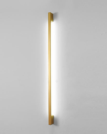 Royelux Modern Linear Dimmable LED Wall Sconce - Copper Finish, Minimalist Design