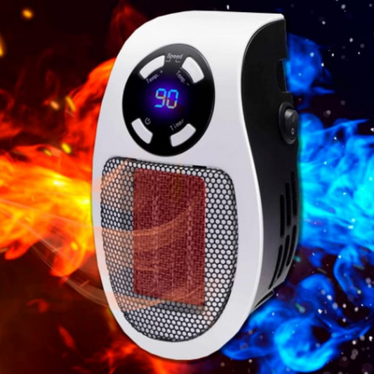Luxora Mini Portable Electric Plug In Personal Room Space Heater
