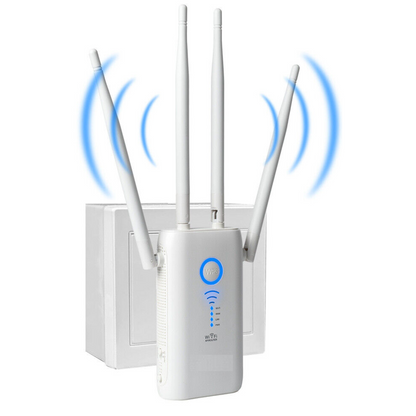 Royaleva Wireless Plug In Wifi Internet Repeater Signal Range Booster Extender